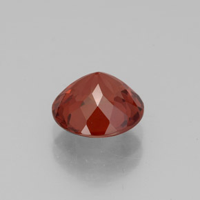 Granada malaia rosa natural 2,41ct, corte redondo, VS
