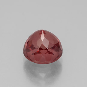 Granada malaia rosa natural 3,11ct, corte redondo, VS