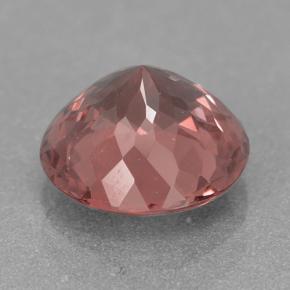 Granada malaia rosa natural 2,82ct, corte redondo, VS