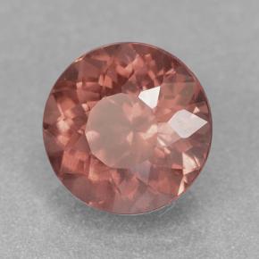Malaya Garnet rosa médio Natural 2.48ct, Corte Redondo, VS