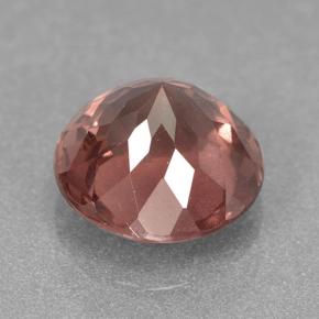 Malaya Garnet rosa médio Natural 2.48ct, Corte Redondo, VS