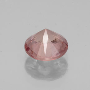 Malaya Garnet rosa rosa Natural 1.45ct, Corte Redondo, VS-SI