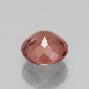 Granada malaia rosa natural 1,30ct, corte redondo, VS-SI
