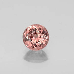 Granada malaia rosa natural 1,05ct, corte redondo, VS-SI