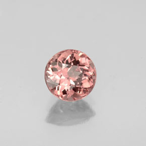 Granada malaia rosa natural 1,05ct, corte redondo, VS-SI