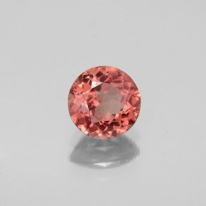 Malaya Garnet Rosa Natural 1.06ct, Corte Redondo, VS-SI