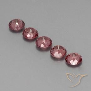 Pedras preciosas de Malaya Garnet ponche de frutas vermelhas natural de 3.82 ct, Redondo, VS