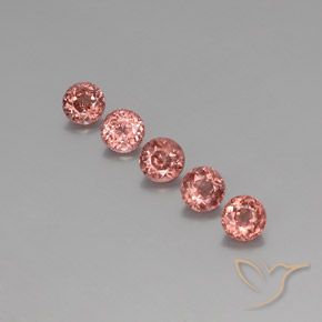 4.48ctw Natural Framboesa Rosa Malaya Garnet, Redondo, VS