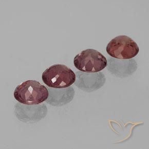 Pedras preciosas de Malaya Garnet Rosa escuro natural de 3.05 ct, Redondo, VS