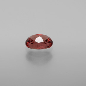 Granada malaia rosa natural 1,12ct, corte oval, VS