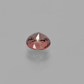 Malaya Garnet rosa rosa Natural 1.11ct, Corte Redondo, VS