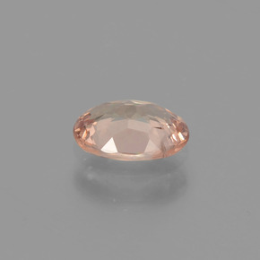 Granada malaia laranja natural 0,76ct, corte oval, VS