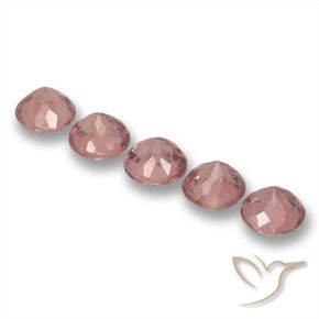 Pedras preciosas de Malaya Garnet rosa rosa natural de 4.25 ct, Redondo, VS