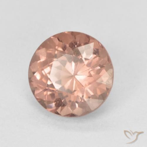 Malaya Garnet Toranja Rosa Natural 1.54ct, Redondo, VS