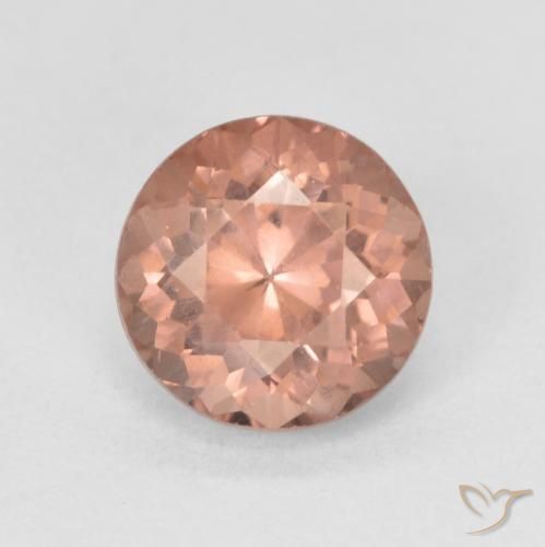Malaya Garnet Toranja Rosa Natural 1.54ct, Redondo, VS