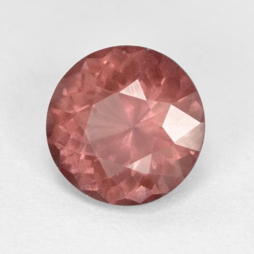 Granada malaia rosa natural 1,53ct, corte redondo, VS