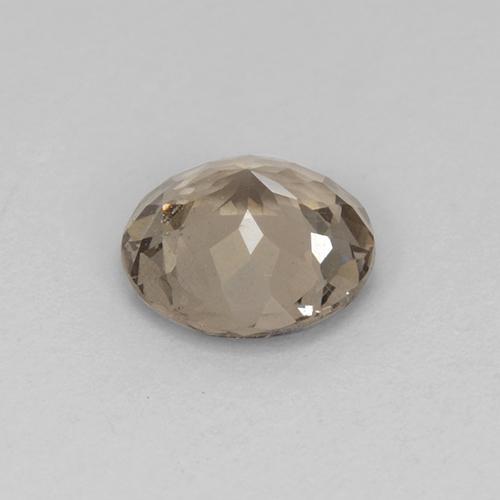 Granada malaia amarelo natural 0,94ct, corte redondo, VS