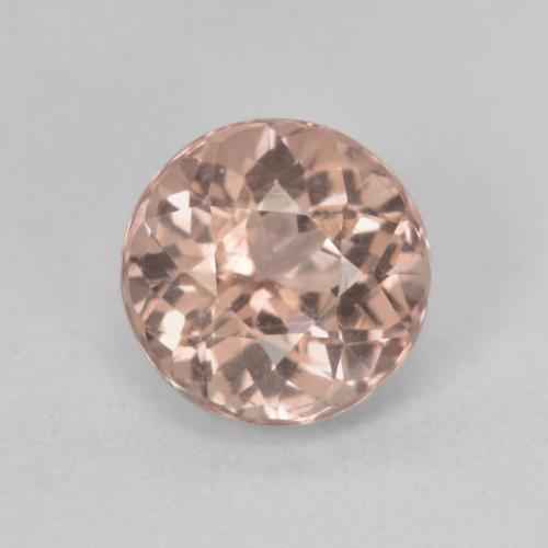 Malaya Garnet Rosa bem claro Natural 1.55ct, Corte Redondo, VS