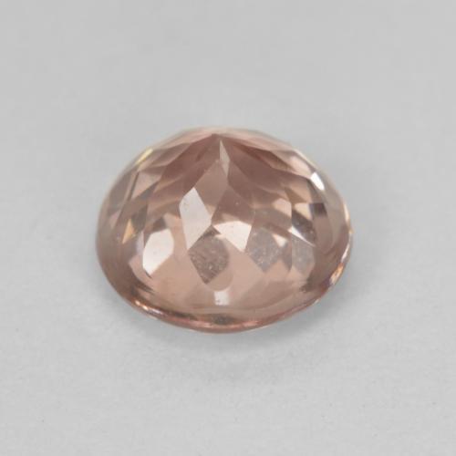 Malaya Garnet Rosa bem claro Natural 1.55ct, Corte Redondo, VS