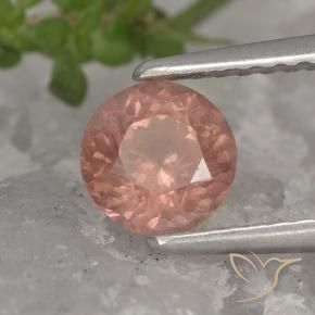 Malaya Garnet Toranja Rosa Natural 0.88ct, Redondo, VS