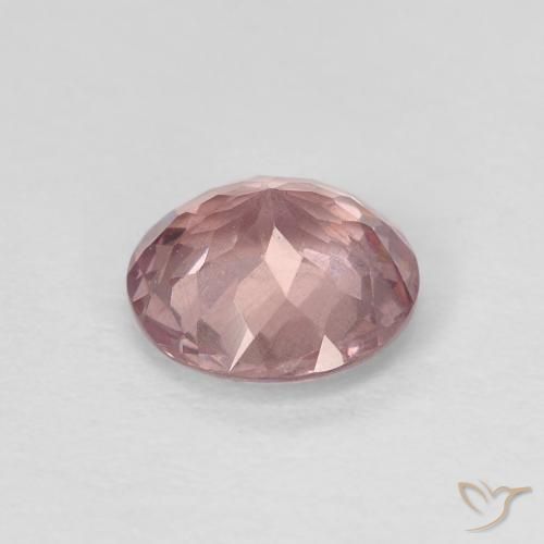 Malaya Garnet Pêssego Rosa Natural 1.40ct, Corte Redondo, VS