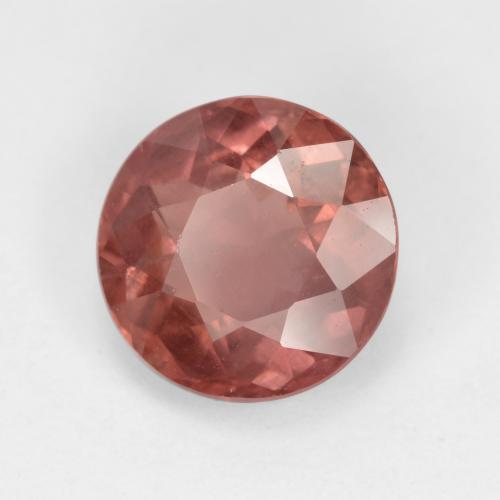Granada malaia rosa natural 2,27ct, corte redondo, VS