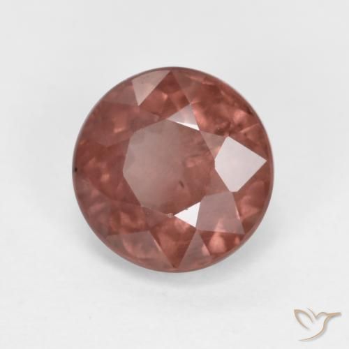Malaya Garnet Framboesa Rosa Natural 1.19ct, Redondo, VS