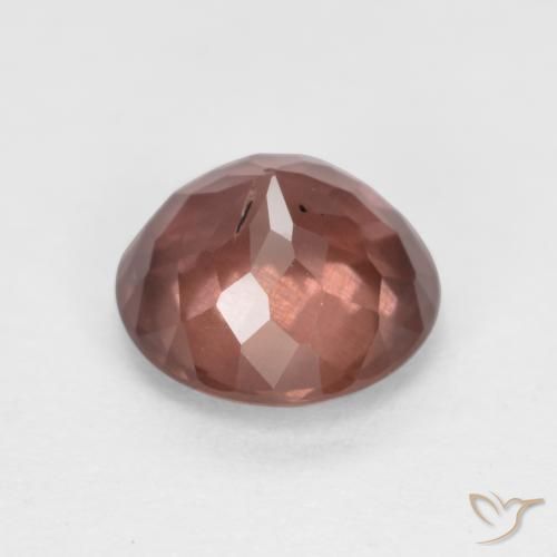 Malaya Garnet Framboesa Rosa Natural 1.19ct, Redondo, VS