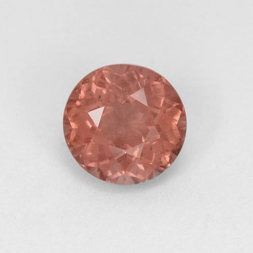 Granada malaia rosa natural 1,04ct, corte redondo, VS