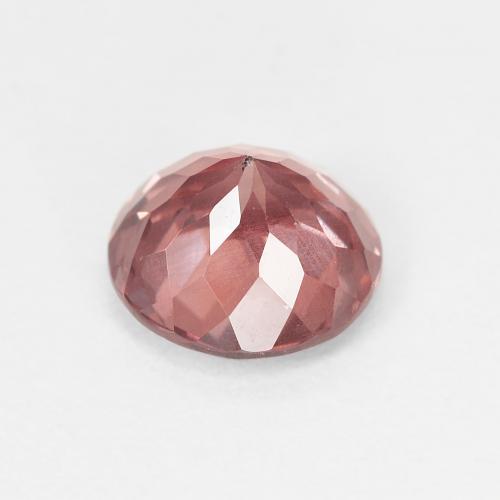 Malaya Garnet rosa médio Natural 1.70ct, Corte Redondo, VS