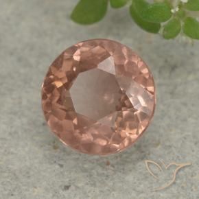 Malaya Garnet Toranja Rosa Natural 0.93ct, Redondo, VS