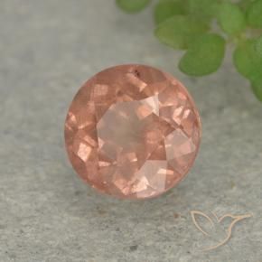 Malaya Garnet Toranja Rosa Natural 0.86ct, Redondo, VS