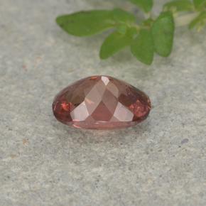 Granada malaia rosa natural 0,57ct, almofada cortada, VS