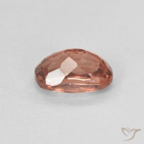 Malaya Garnet Rosa escuro Natural 0.72ct, Almofada, VS