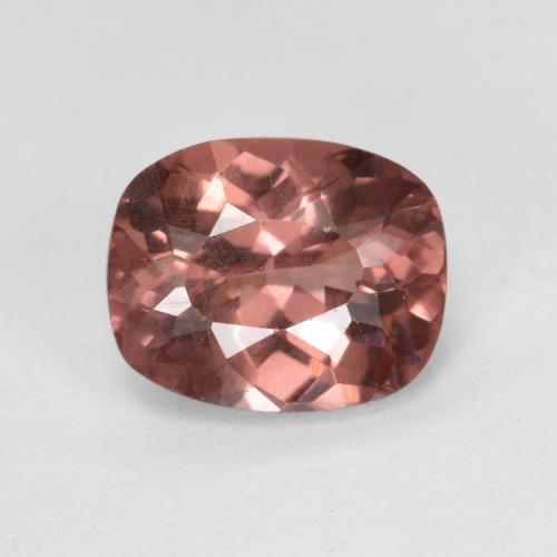 Malaya Garnet Rosa escuro Natural 0.86ct, Almofada cortada, VS