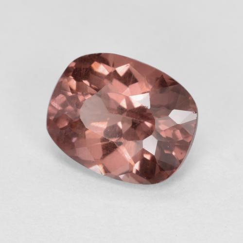 Malaya Garnet Rosa escuro Natural 0.86ct, Almofada cortada, VS