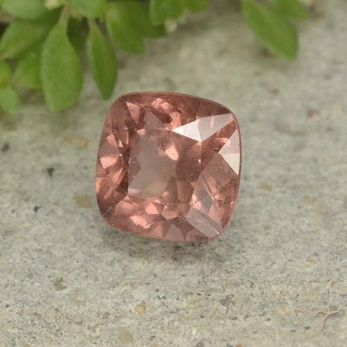 Malaya Garnet Framboesa Rosa Natural 0.83ct, Almofada, VS