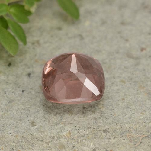 Malaya Garnet Framboesa Rosa Natural 0.83ct, Almofada, VS