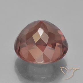 Granada malaia rosa natural 7,00ct, corte redondo, VS