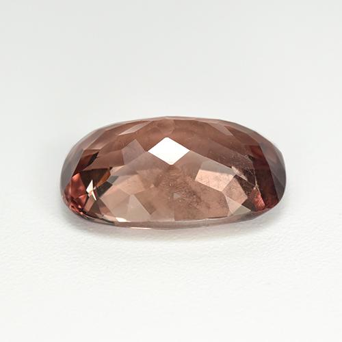 Malaya Garnet Marrom Quente Natural 6.87ct, Almofada cortada, VS