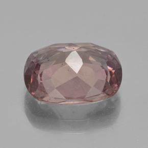 Granada malaia rosa natural 4,50ct, almofada cortada, VS