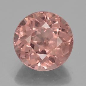 Granada malaia rosa natural 5,52ct, corte redondo, VS