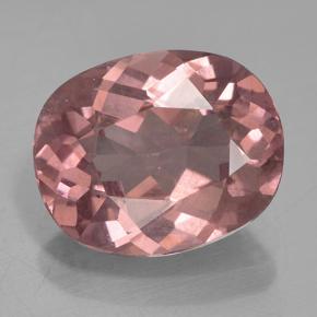 Granada malaia rosa natural 3,77ct, almofada cortada, VS