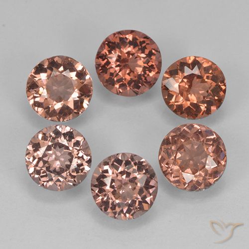 3.88ctw Natural vermelho médio Malaya Garnet, Redondo, VS