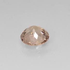 Granada malaia amarelo natural 1,44ct, corte redondo, VS