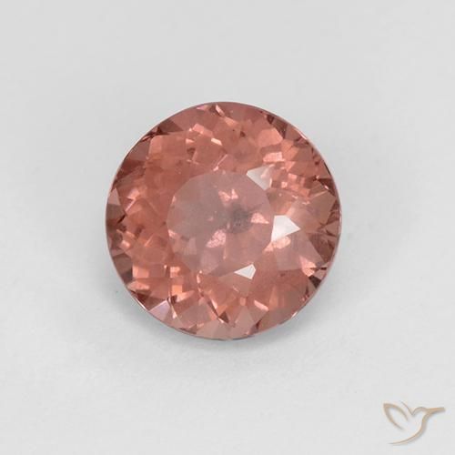 Malaya Garnet rosa médio Natural 1.75ct, Redondo, VS