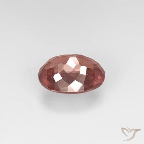 Malaya Garnet Vermelho Tijolo Claro Natural 1.65ct, oval, VS
