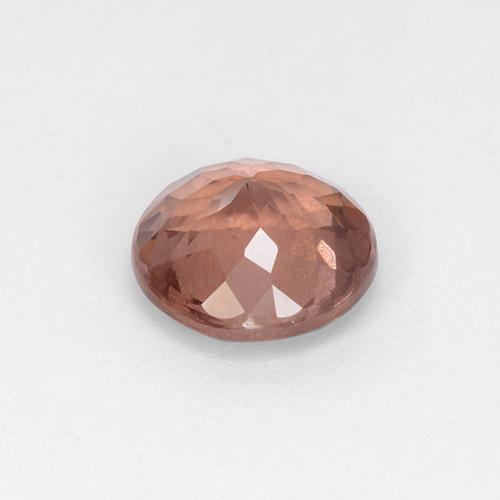 Granada malaia rosa natural 1,92ct, corte redondo, VS