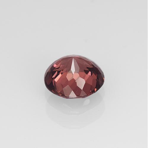 Granada malaia rosa natural 1,11ct, corte redondo, VVS-VS
