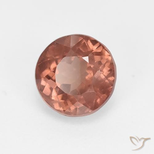 Granada malaia vermelho natural 1,81ct, corte redondo, VS